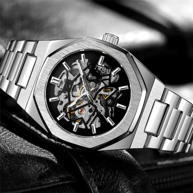 Relógio Masculino VALCADI Skeleton
