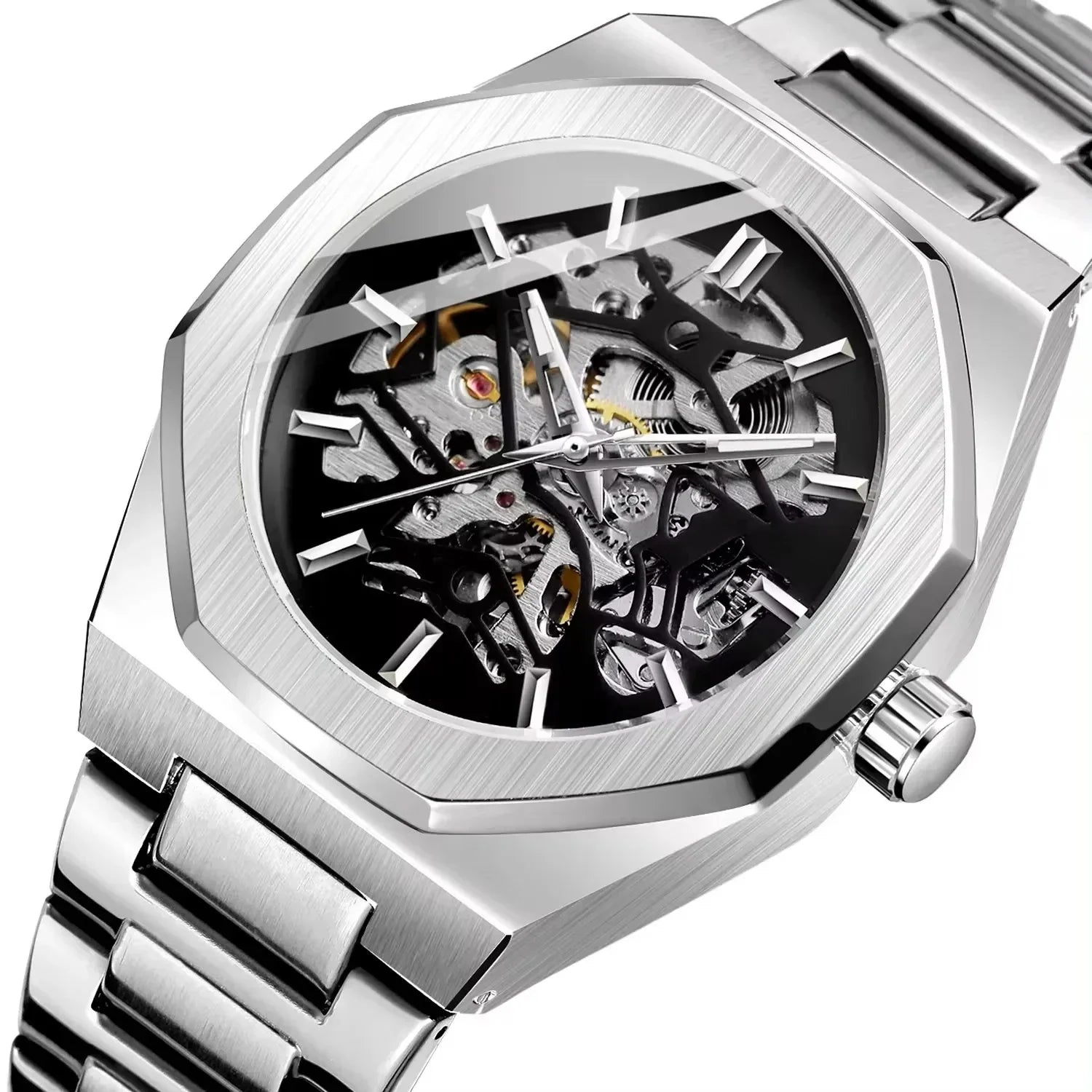 Relógio Masculino VALCADI Skeleton