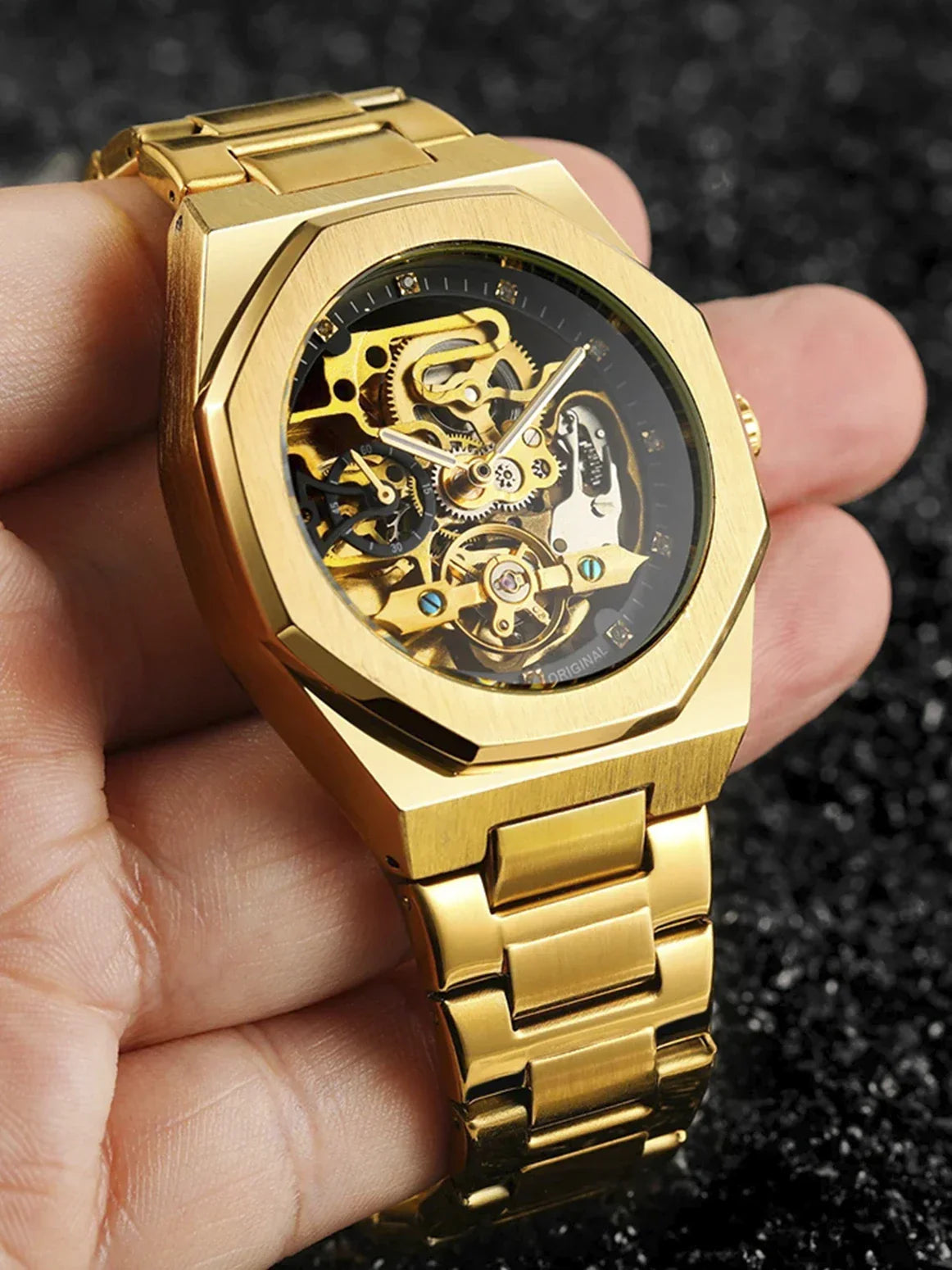Relógios Masculino VALCADI Elementum Gold